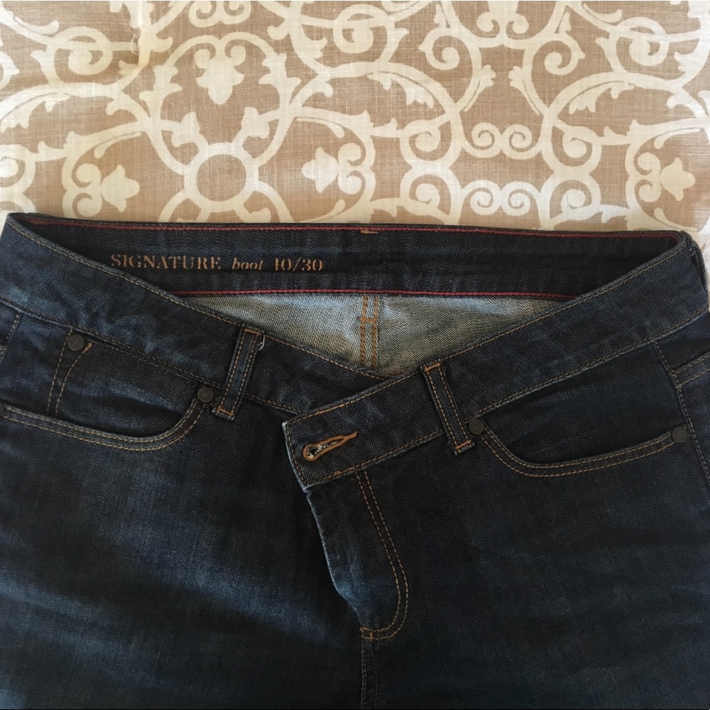 Talbots Signature Boot Dark wash jeans